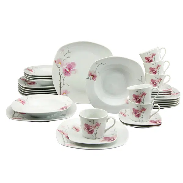 Creatable KOMBINOVANÁ SOUPRAVA, 30dílné, porcelán