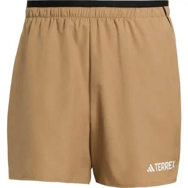 adidas MULTI TERREX LIGHT SHORT Pánské sportovní kraťasy, hnědá, velikost XL 7"