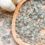 30Pcs Frosted Glass Beads