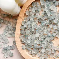 30Pcs Frosted Glass Beads