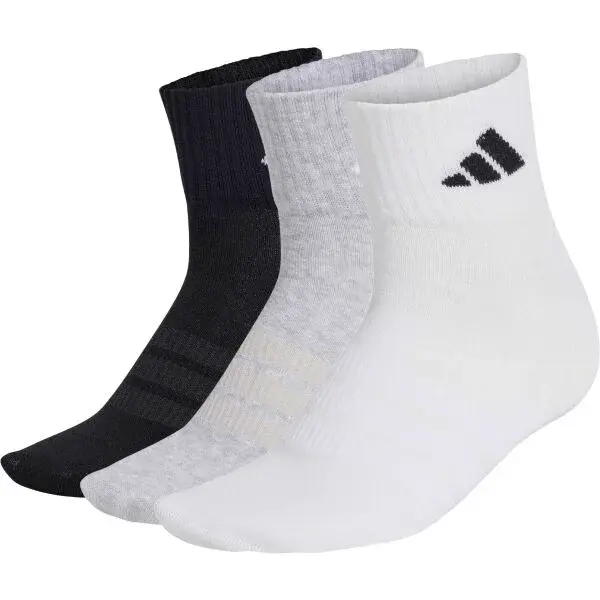 adidas T ESSENTIALS ANK 3P Ponožky, čierna, veľkosť