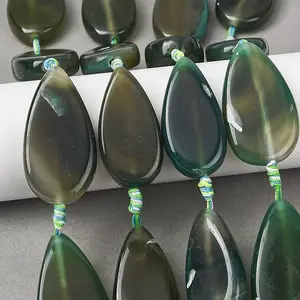 Natural Banded Agate Beads Strands