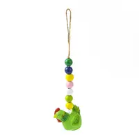 Easter Theme Plastic Rooster Pendant Decorations