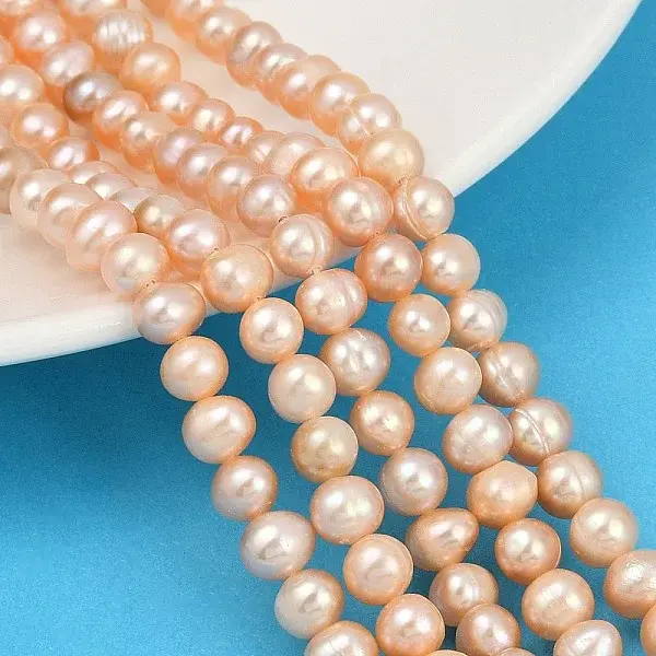 Natural Cultured Freshwater Pearl Beads Strands