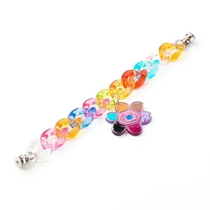 Acrylic Curb Chain Phone Case Chain