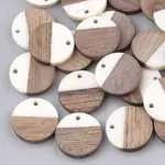 Resin & Walnut Wood Pendants