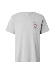 LEVI'S ® Tričko  sivá / rubínová