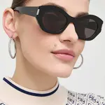 Sluneční brýle Saint Laurent dámské, černá barva, SL 639