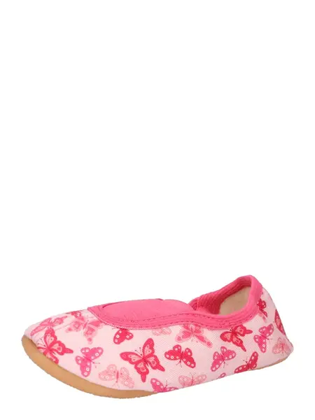 BECK Papuče 'Papillon'  pitaya / pastelovo ružová