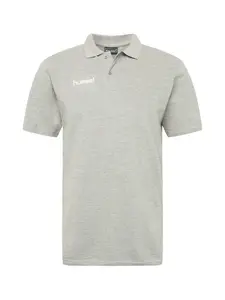 Hummel Funkčné tričko  sivá melírovaná / biela