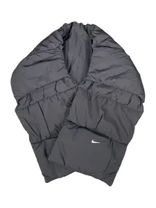 NIKE Športový šál  čierna / biela