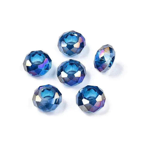 Transparent Glass European Beads