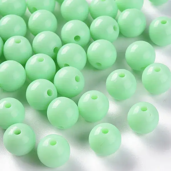 Opaque Acrylic Beads