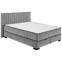 MID.YOU AMERICKÁ POSTEL, 160/200 cm, antracitová