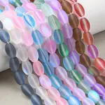 Dyed Synthetic Moonstone Beads Strands