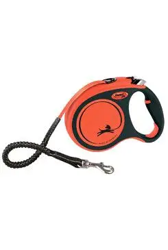 Vodítko Flexi Xtreme L pásek 5m/65kg oranžová