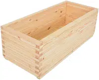 ROJAPLAST Květináč GIGANT 120x50x40 cm dřevěný