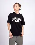 Tričko Carhartt WIP W' S/S Guide Club T-Shirt Black heavy stone wash