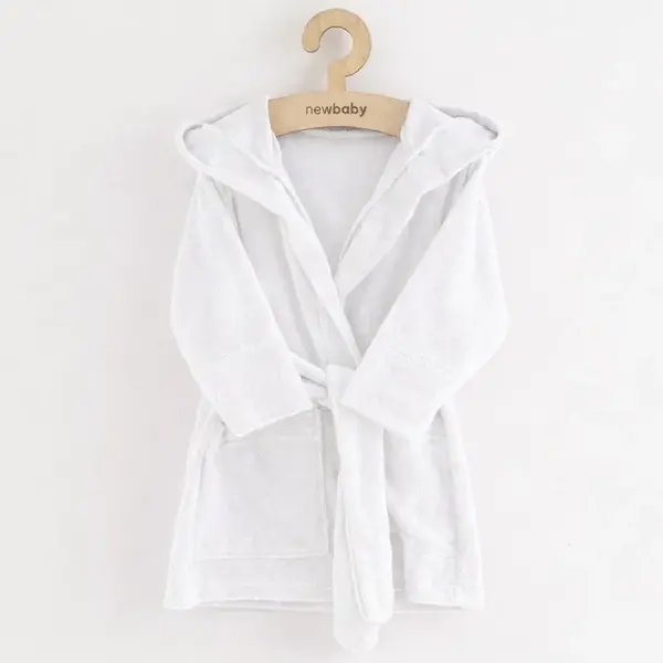 Detský froté župan New Baby white 80/86, 20C59315