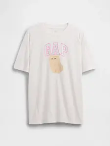 GAP Kids oversize pyžamové triko s logem