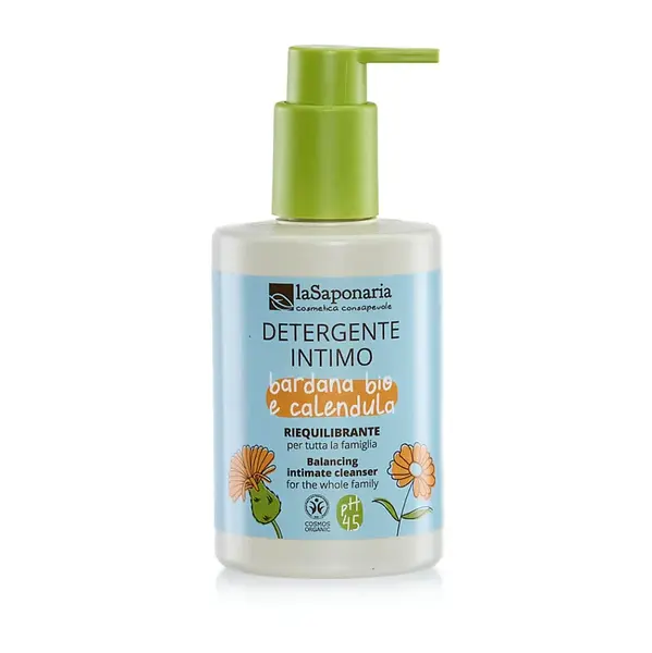 LA SAPONARIA Intimní mycí gel s měsíčkem pH 4,5 BIO 250 ml