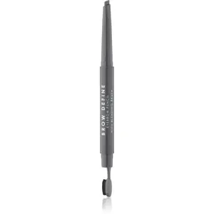 MUA Makeup Academy Brow Define ceruzka na obočie s kefkou odtieň Grey 0.25 g