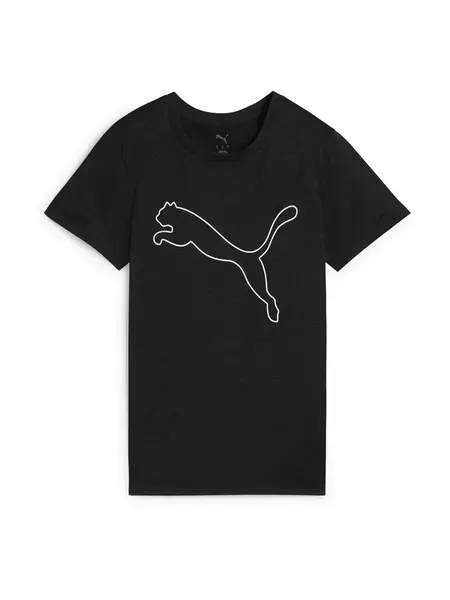 PUMA Funkčné tričko 'Tad Essential'  čierna / biela