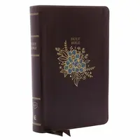 KJV Holy Bible: Personal Size Giant Print with 43,000 Cross References, Deluxe Burgundy Leathersoft, Red Letter, Comfort Print: King James Version - T