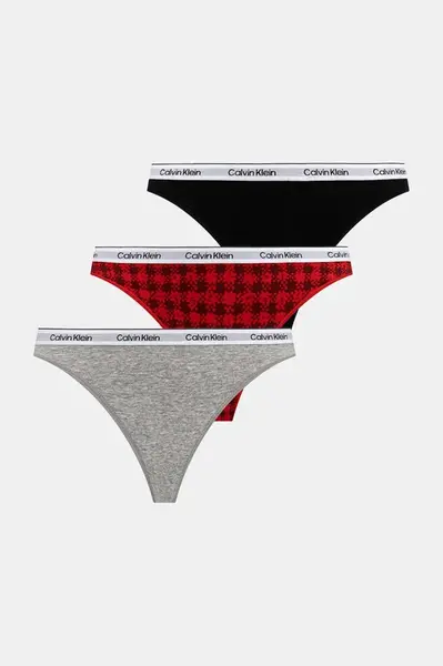 Tanga Calvin Klein Underwear 3-pack