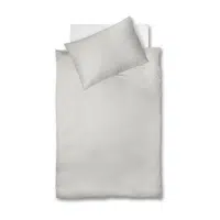 Fleuresse POVLEČENÍ, interlock jersey, šedá, 140/200 cm