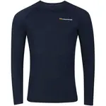 PROGRESS MA NDR 125 Pánské merino triko s dlouhým rukávem, černá, velikost