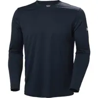 Helly Hansen HH TECH CREW LS 2.0 Pánské funkční tričko, tmavě modrá, velikost