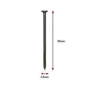 Stavebné Klince 3,5×90 mm