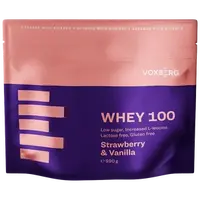 VOXBERG Proteín WHEY 100 Jahoda & Vanilka