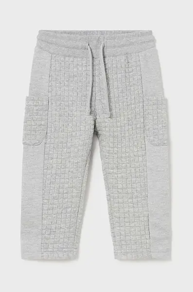 Kojenecké tepláky Mayoral šedá barva, 2540