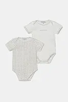 Bavlněné kojenecké body Emporio Armani 2-pack