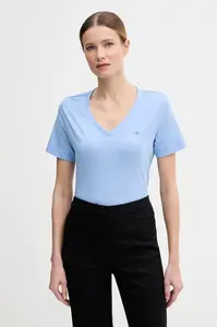 Bavlněné tričko Gant