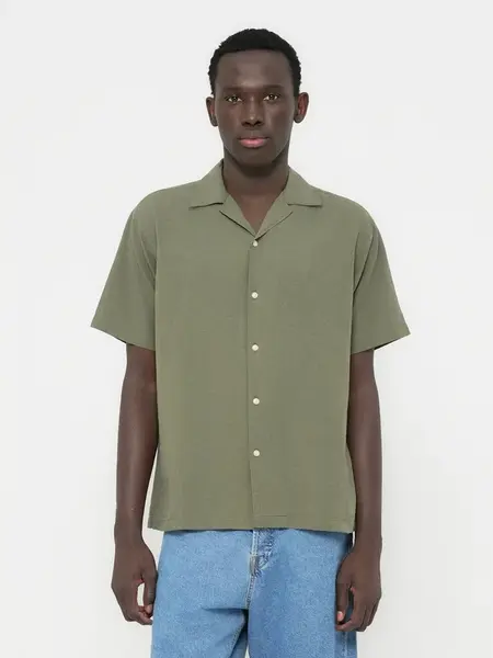 JACK & JONES Košeľa 'JJEBREEZE'  olivová