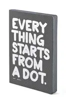 Zápisník Nuuna EVERYTHING STARTS FROM A DOT
