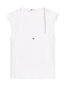 Tommy Jeans Top  biela