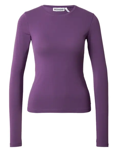 WEEKDAY Tričko  černicová