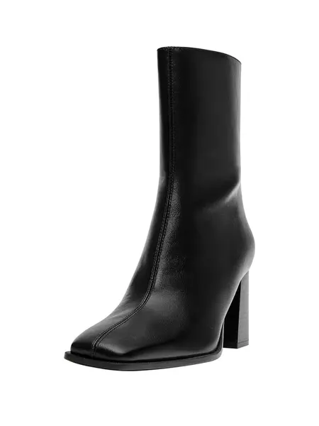 Pull&Bear Členkové čižmy  čierna