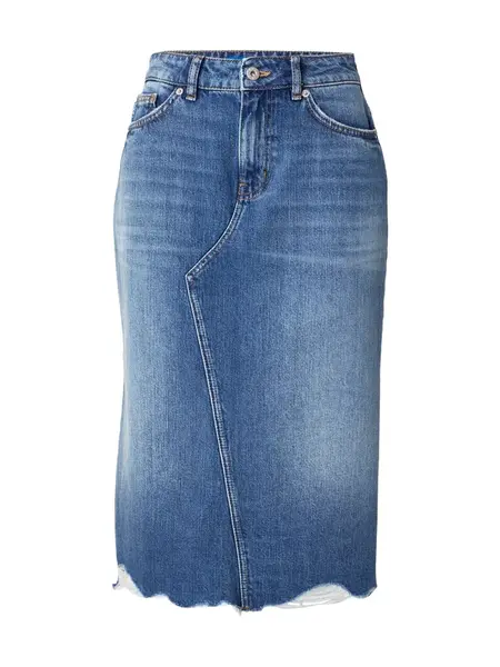 HUGO Sukňa 'Gadele_B'  modrá denim