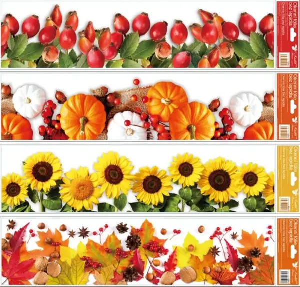 Okenní fólie 6843 pruhy 64x15cm