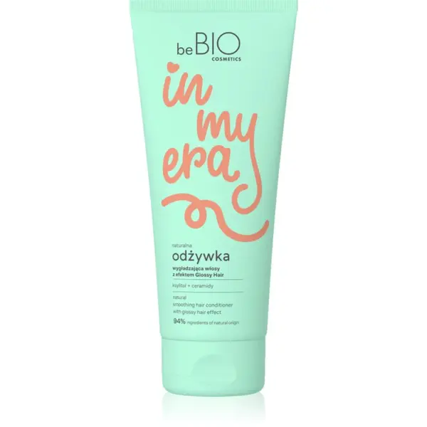 beBIO In My Era Natural Smoothing uhladzujúci kondicionér na lesk a hebkosť vlasov 200 ml