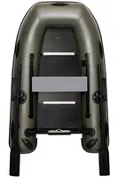 Garda nafukovací čln wide fish 250 s pevnou podlahou olivovo zelený