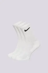 Nike Everyday Cushioned Ponožky 3 páry bílé