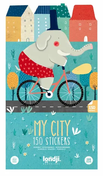 Snímatelné samolepky - Město