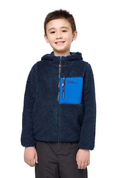 Jack Wolfskin  Dětská mikina  ICE CURL HOOD