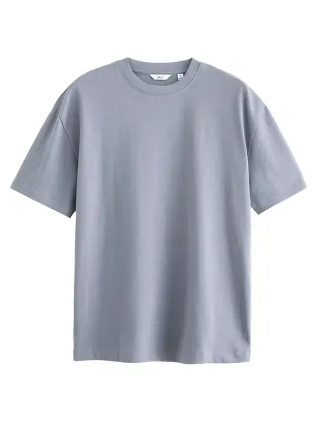 Next Tričko  dymovo modrá